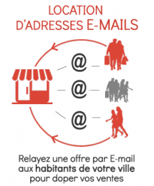 Location d'adresses e-mails et Campagne e-mailing