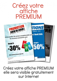 PROMOTION Affiche Premium