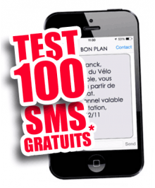 TEST GRATUIT 100 SMS 