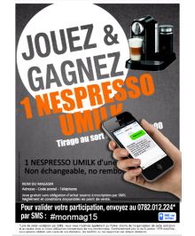 M-Concours &agrave; valider par SMS