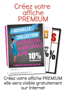 NOUVELLE COLLECTION Affiche Premium