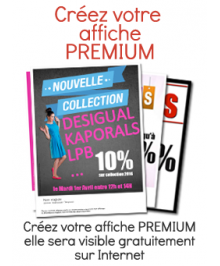 NOUVELLE COLLECTION Affiche Premium