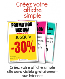 PROMOTION Affiche Simple