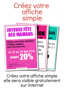 Fetes des Meres / Affiche Simple