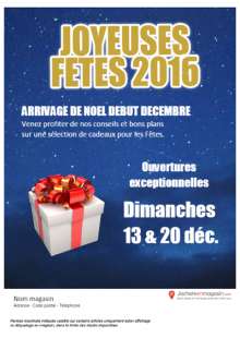 F&ecirc;tes de Fin d'ann&eacute;e