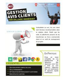 R&eacute;ponse aux avis client